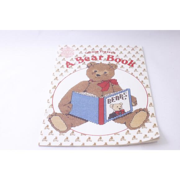 Gordon Fraser, A Bear Book, Cross Stitch Designs, 1984, Gloria & Pat, - Picture 1 of 7